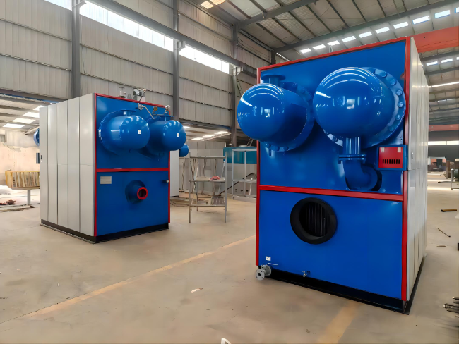 臥式超低氮冷凝式燃?xì)庹婵障嘧儫崴仩t